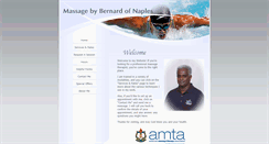 Desktop Screenshot of massagebybernardofnaples.com